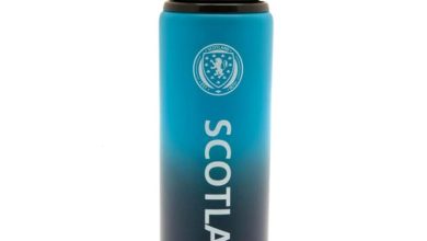 Scotland FA Aluminium Fade Water Bottle