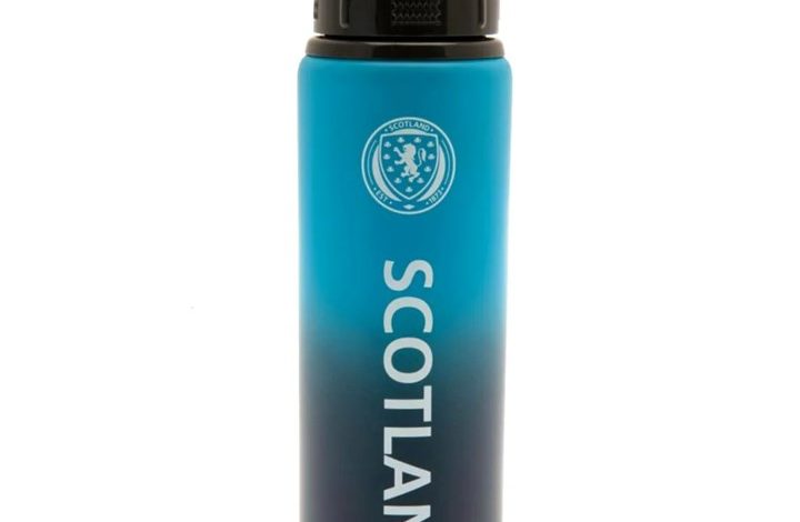 Scotland FA Aluminium Fade Water Bottle