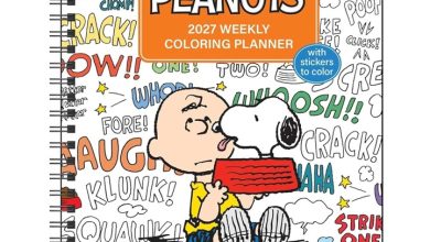 Peanuts Colouring Diary 2027