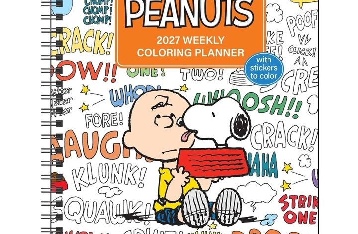 Peanuts Colouring Diary 2027