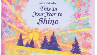 This is Your Year to Shine A4 Calendar 2027