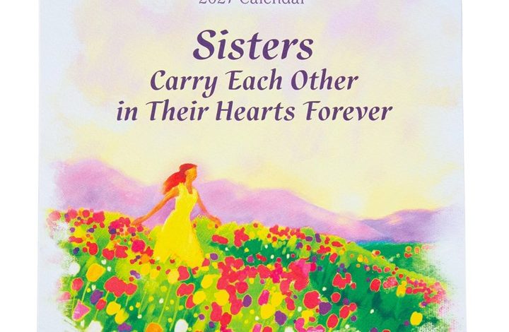 Sister Spiral Mini Calendar 2027