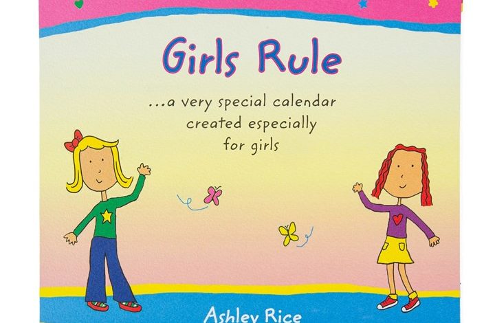 Girls Rule Spiral Mini Calendar 2027