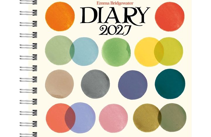 Emma Bridgewater Spots Deluxe Diary 2027