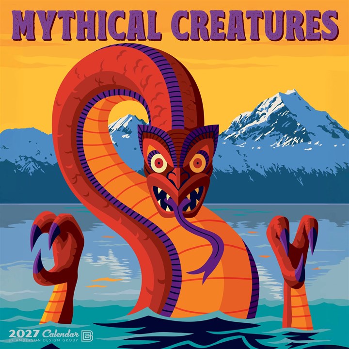 Mythical Creatures Calendar 2027