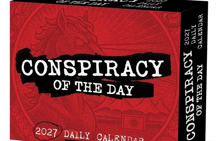 Conspiracy of the Day Desk Calendar 2027