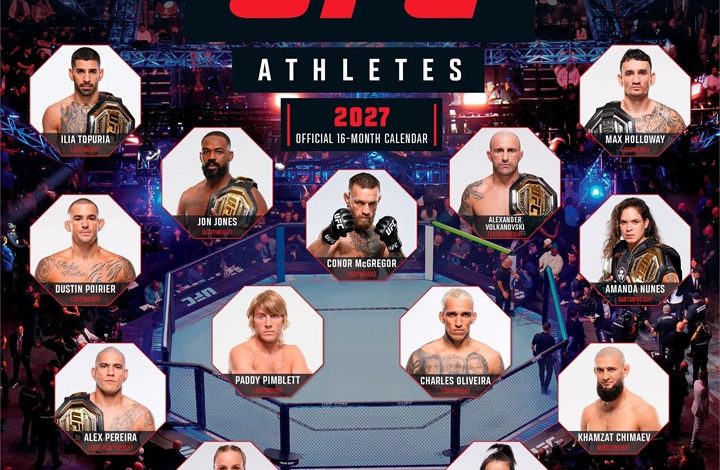 UFC Athletes Calendar 2027