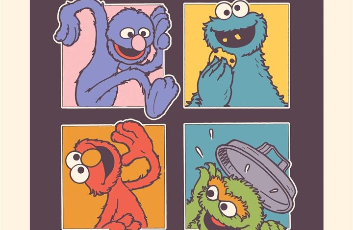 Sesame Street Calendar 2027
