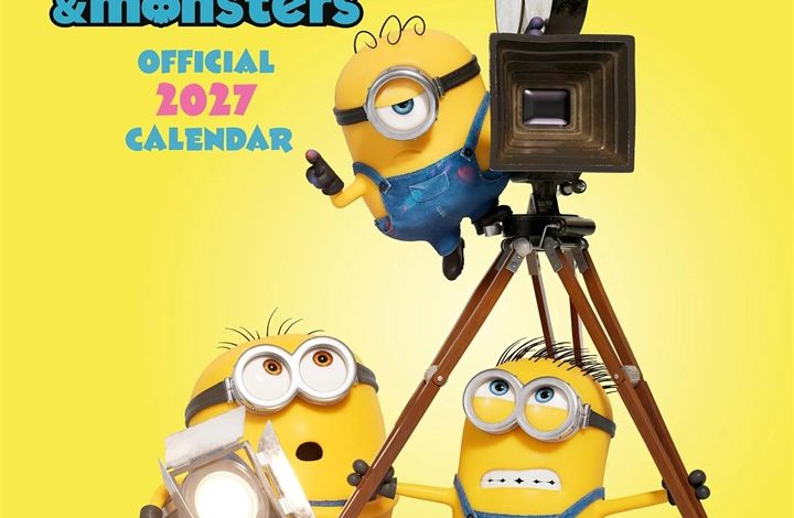 Minions & Monsters Calendar 2027