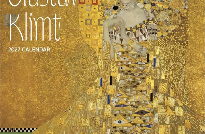 Gustav Klimt Calendar 2027