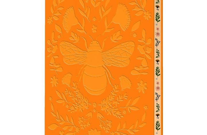 Botanical Bee Artisan A5 Diary 2027