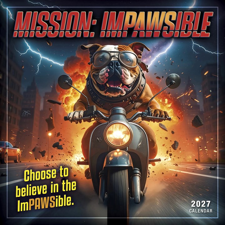 Misson Impawsible Calendar 2027