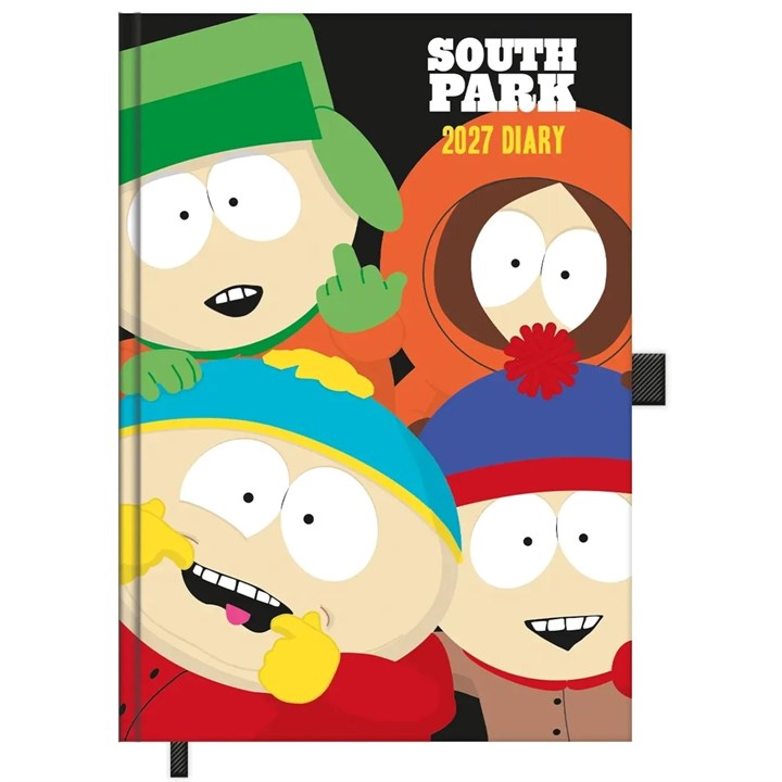 South Park Day To View A5 Diary 2027