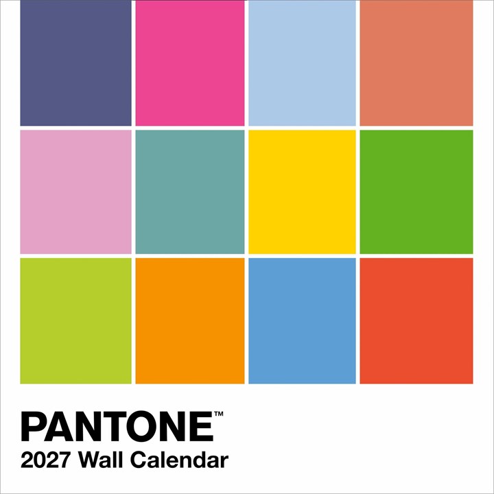 Pantone Calendar 2027