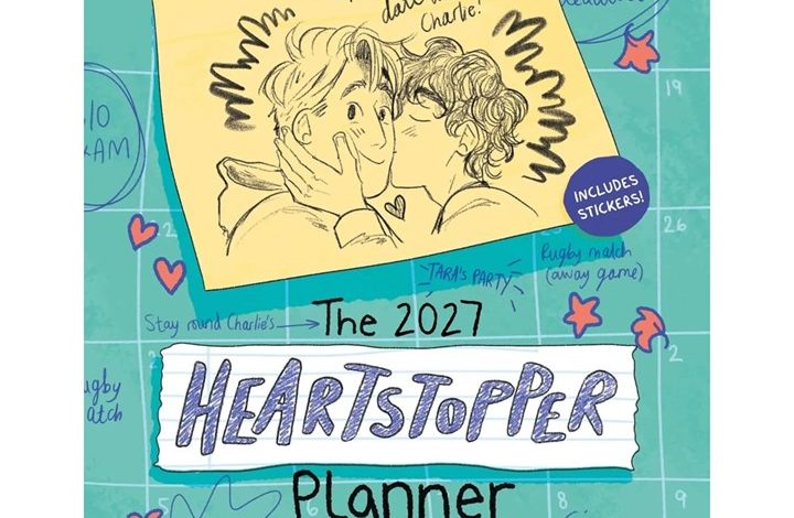 Heartstopper A5 Diary 2027