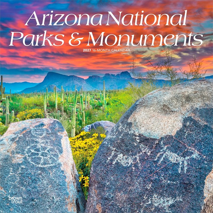 Arizona, National Parks & Monuments Calendar 2027