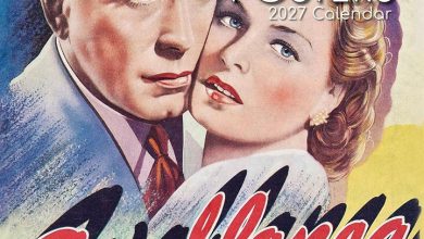 Classic Movies Posters Calendar 2027