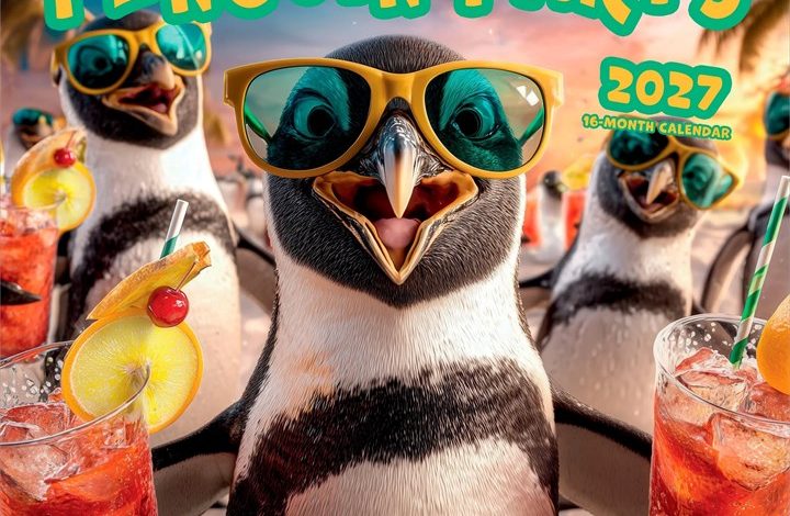 Penguin Party Calendar 2027
