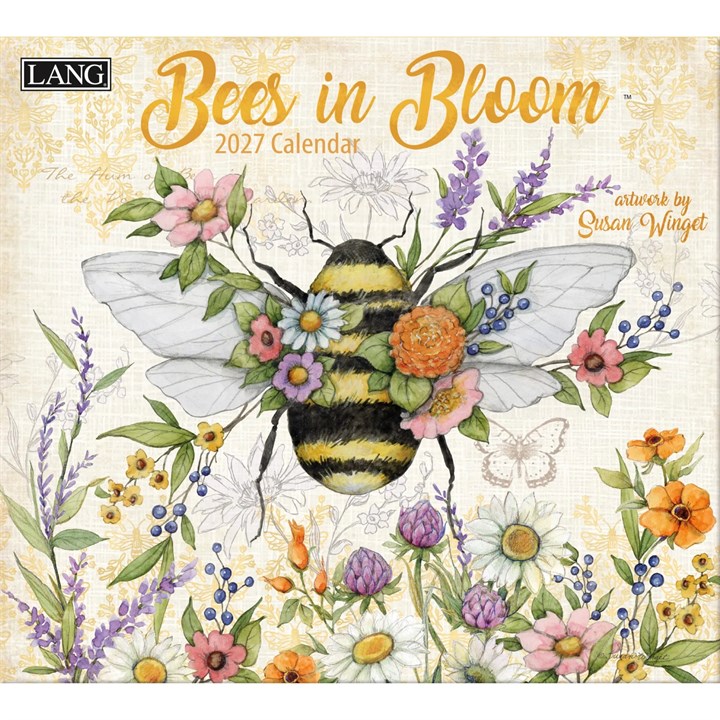 Susan Winget, Bees in Bloom Deluxe Calendar 2027