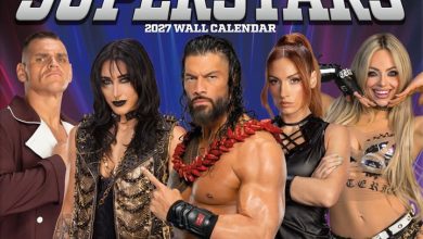 WWE Superstars Mini Calendar 2027