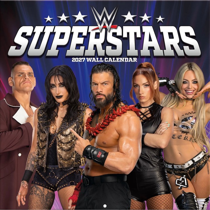 WWE Superstars Mini Calendar 2027