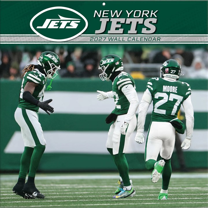 NFL New York Jets Calendar 2027