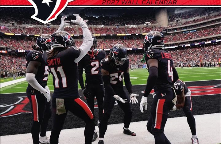 Houston Texans NFL Calendar 2027
