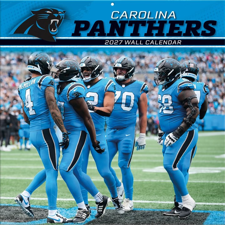 Carolina Panthers NFL Calendar 2027