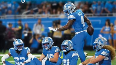 Detroit Lions NFL Calendar 2027