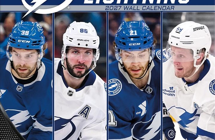 NHL Tampa Bay Lightning Calendar 2027