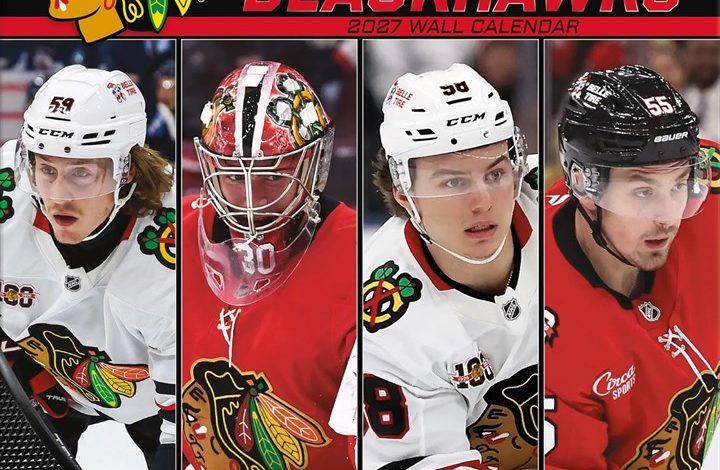 Chicago Blackhawks NHL Calendar 2027