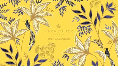 Sara Miller A4 Calendar 2027