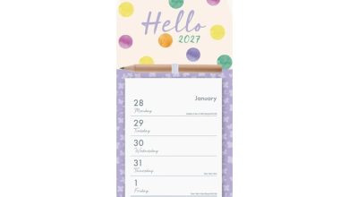 Spots Magnetic Calendar 2027