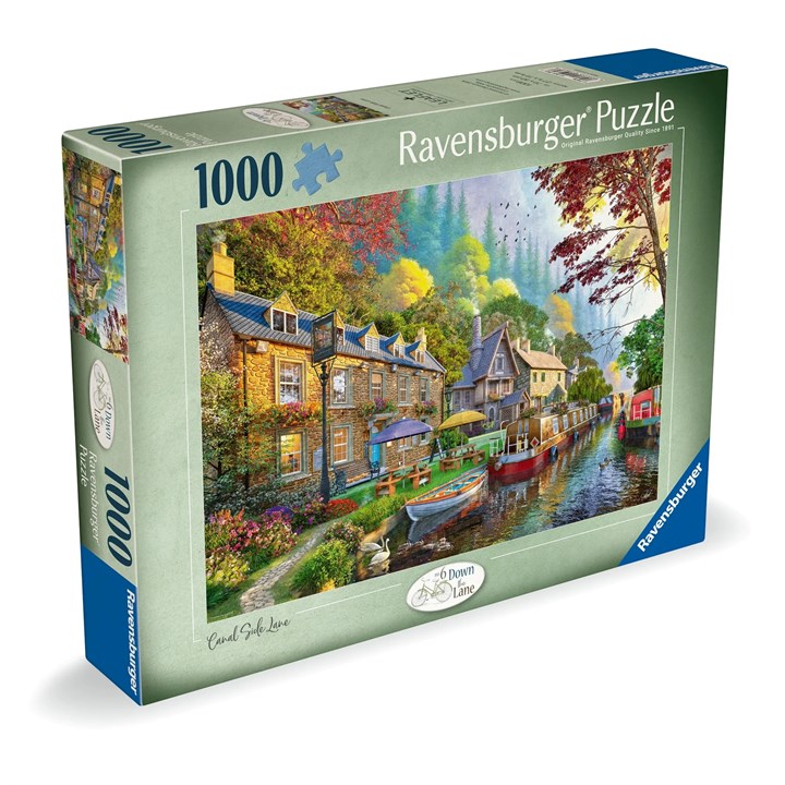 Ravensburger, Canal Side Lane Jigsaw