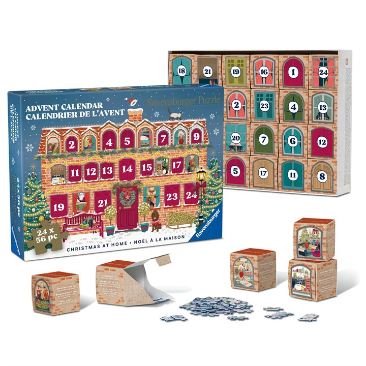 Ravensburger, Christmas at Home Jigsaw Advent
