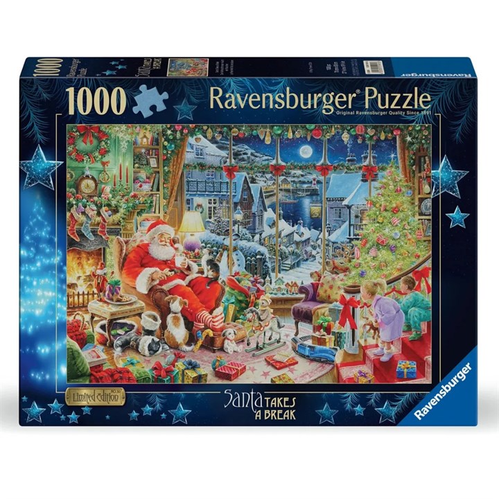 Ravensburger, Christmas No. 30 Santa Takes a Break Jigsaw