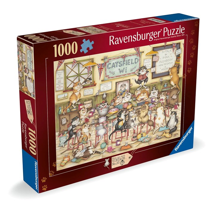 Ravensburger, Crazy Cats At the WI Jigsaw