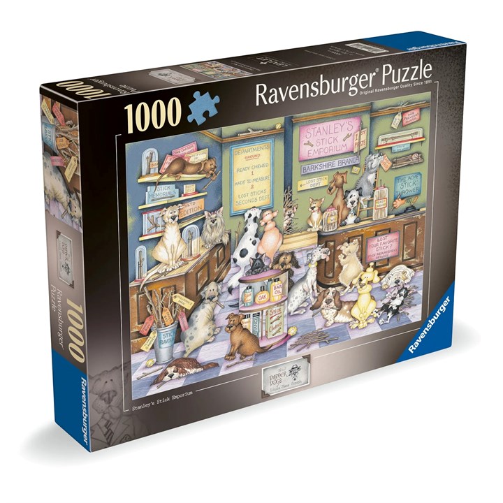 Ravensburger, Dapper Dogs Stick Emporium Jigsaw