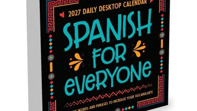 Spanish for Everyone Desk Calendar 2027