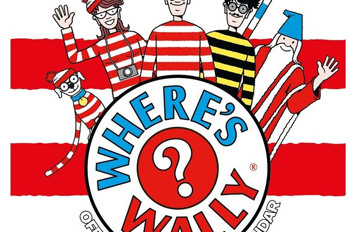 Where's Wally? Easel Desk Calendar 2027