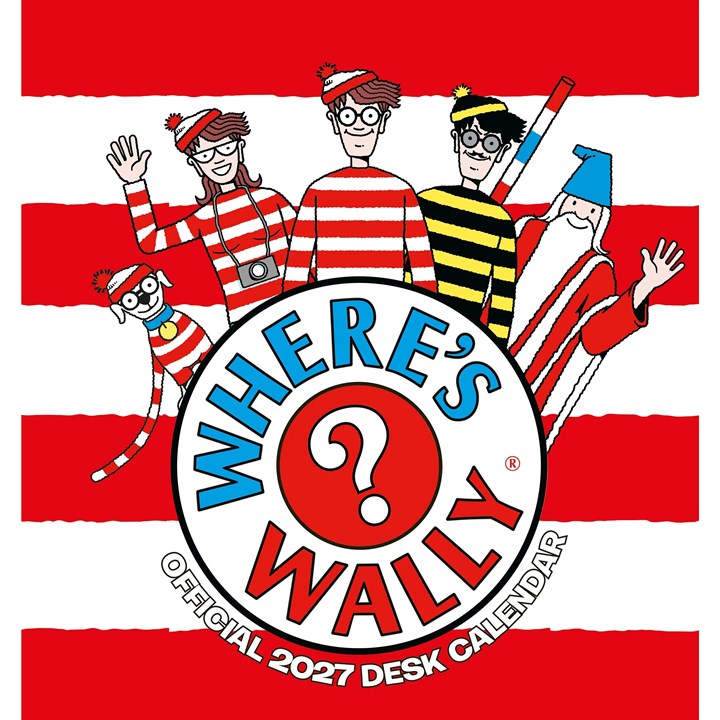 Where’s Wally? Easel Desk Calendar 2027