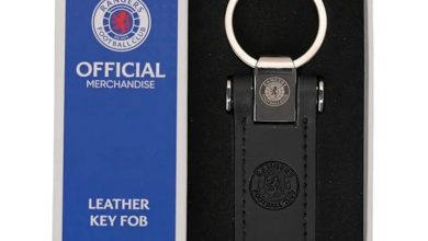 Rangers FC Leather Keyring