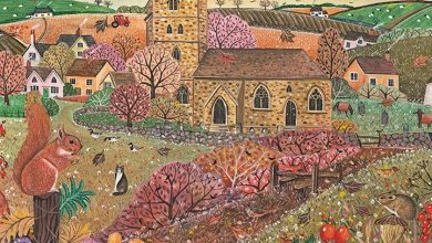 Autumn Village Jigsaw