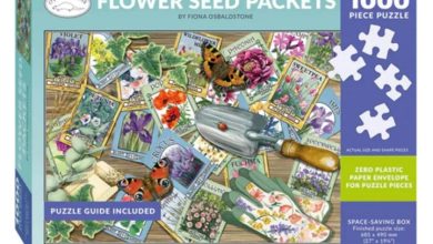 Flower Seed Packets Jigsaw