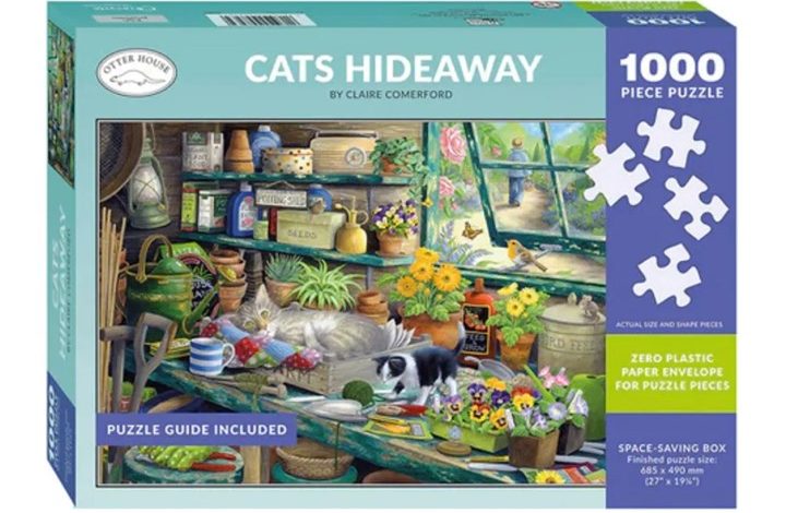 Cats Hideaway Jigsaw