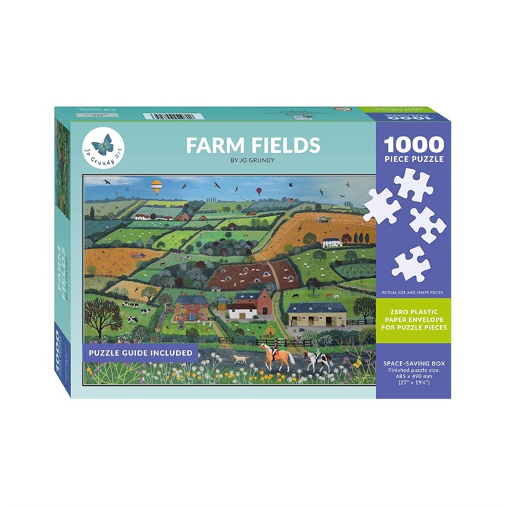 Jo Grundy, Farm Fields Jigsaw