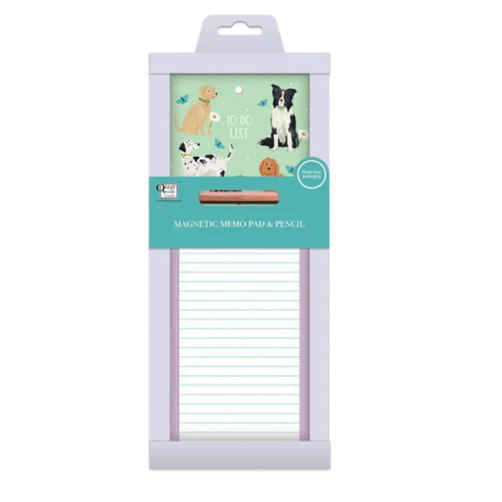 Dogs Magnetic Memo Pad