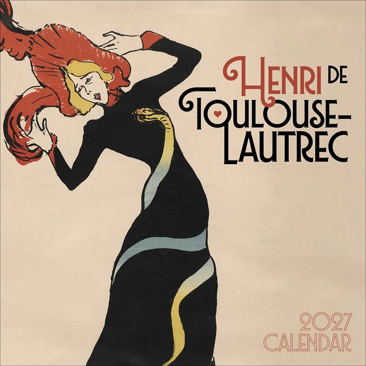 Henri de Toulouse Lautrec Calendar 2027