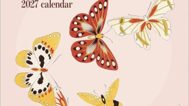 Butterflies Calendar 2027
