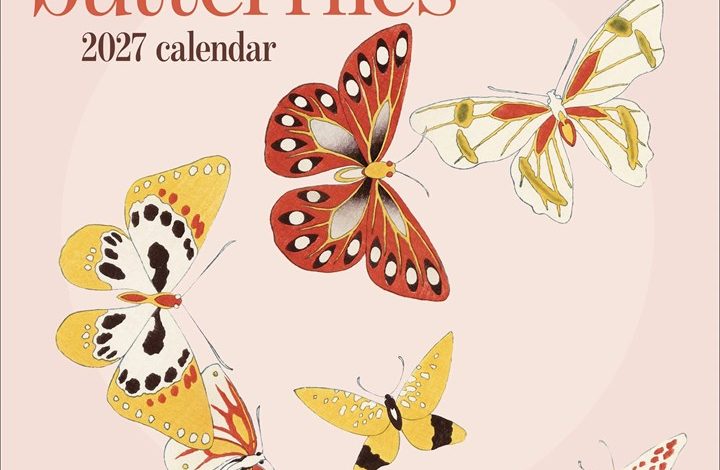 Butterflies Calendar 2027
